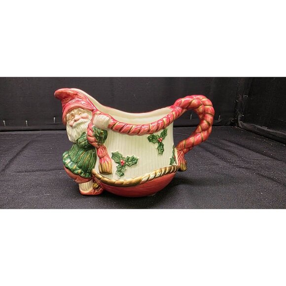 Vintage Fitz and Floyd Old World Christmas Elf Ceramic Creamer 1989 - Picture 1 of 7